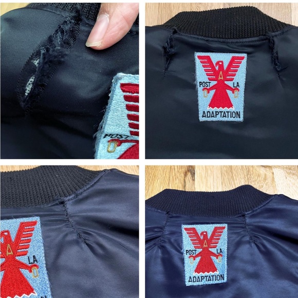 ADAPTATION Reversible Check Bomber Jacket - Picture 15 of 16